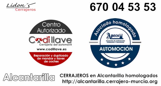 cerrajeros alcantarilla homologados