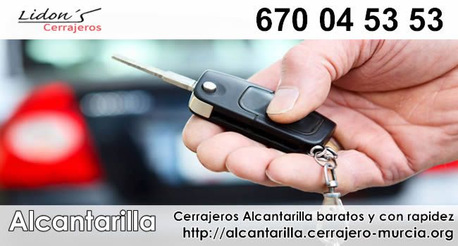 copias de llaves de coche alcantarilla
